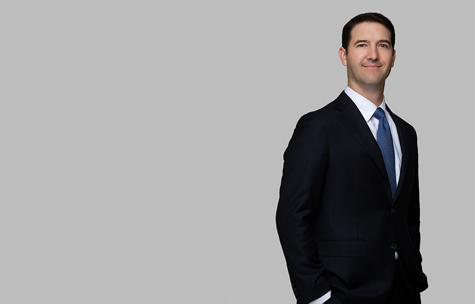 Standing photo of Environmental attorney Jeff Talbert