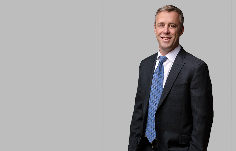 Standing photo of Environmental and Litigation attorney James Beers