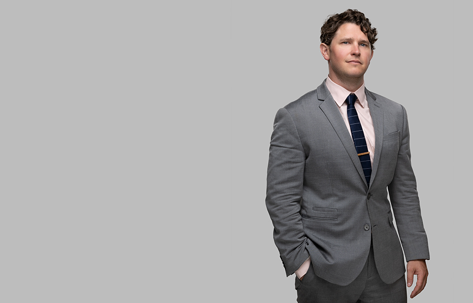 Standing photo of Environmental attorney Josh Biermann